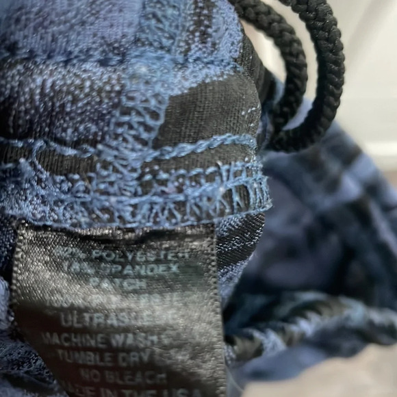 Kerrits Kids Riding Tights Breeches in Blue Swirl Print - Picture 7 of 7